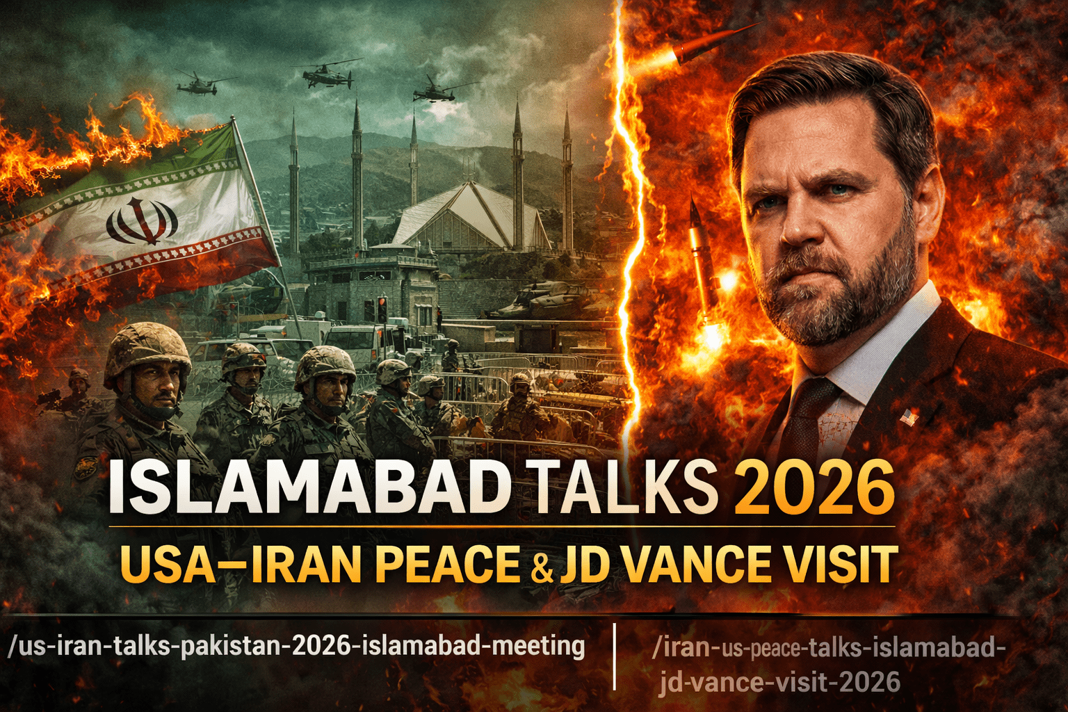 इस्लामाबाद वार्ता 2026: अमेरिका-ईरान शांति और जेडी वेंस की यात्रा